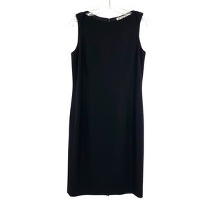 Carlisle Remy Black Wool Shift Dress